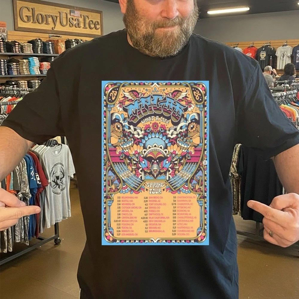 Magoo Band Spring Tour 2026 Poster Shirt