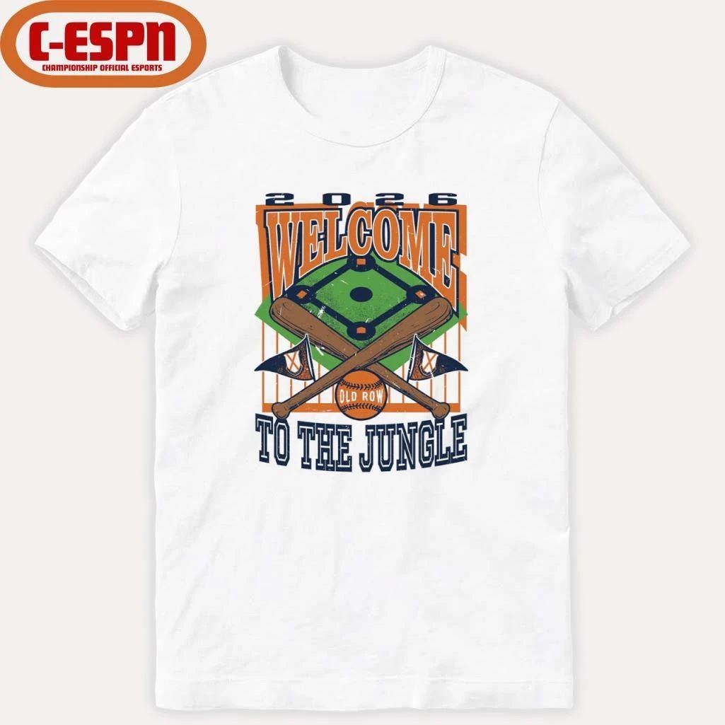 Auburn Tigers Welcome To The Jungle Baseball Shirt