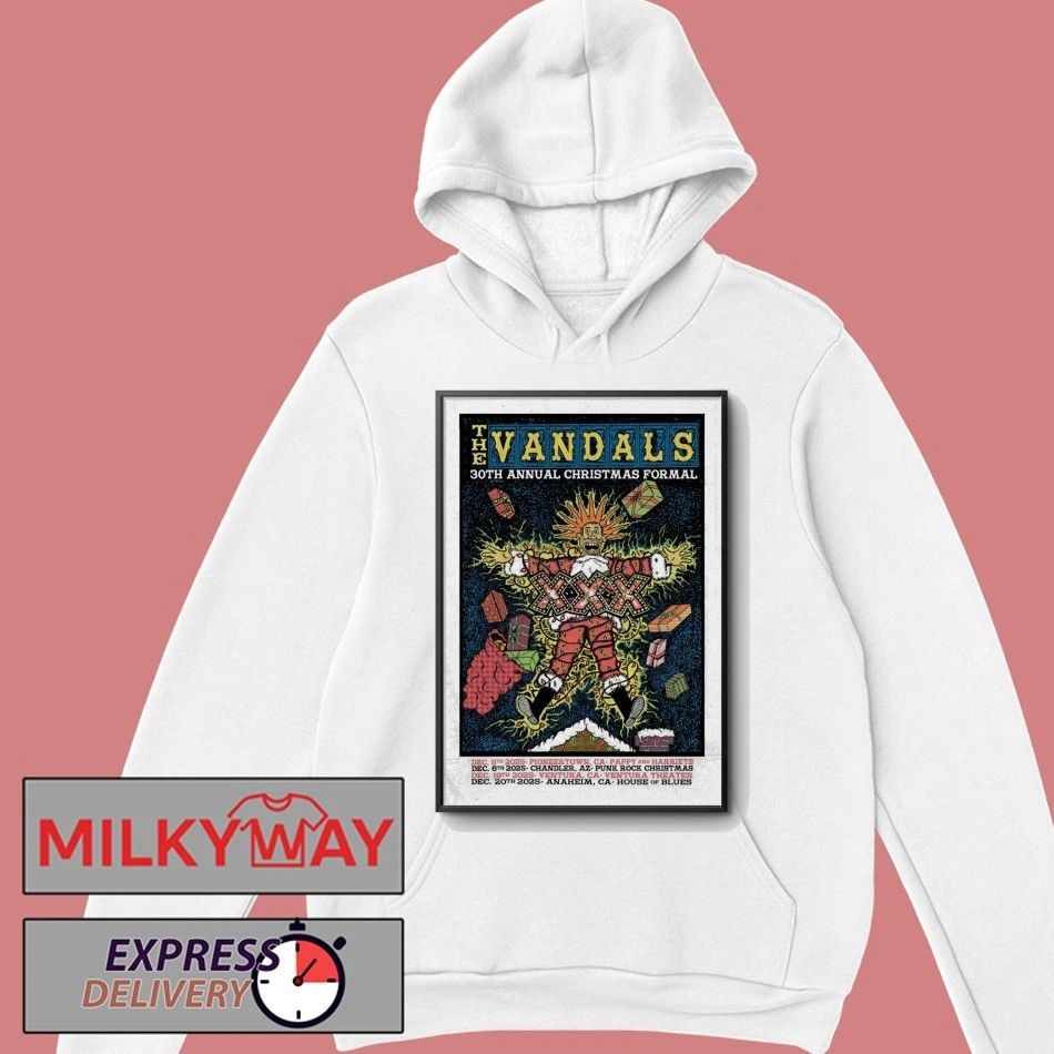 The Vandals Dec 6 2025 In Chandler AZ Poster shirt