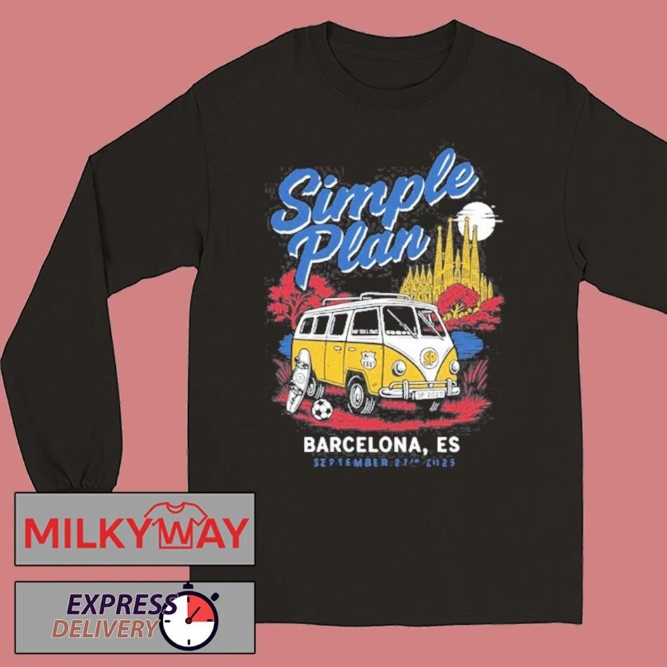 Simple Plan Badalona, ES 2025 Shirt
