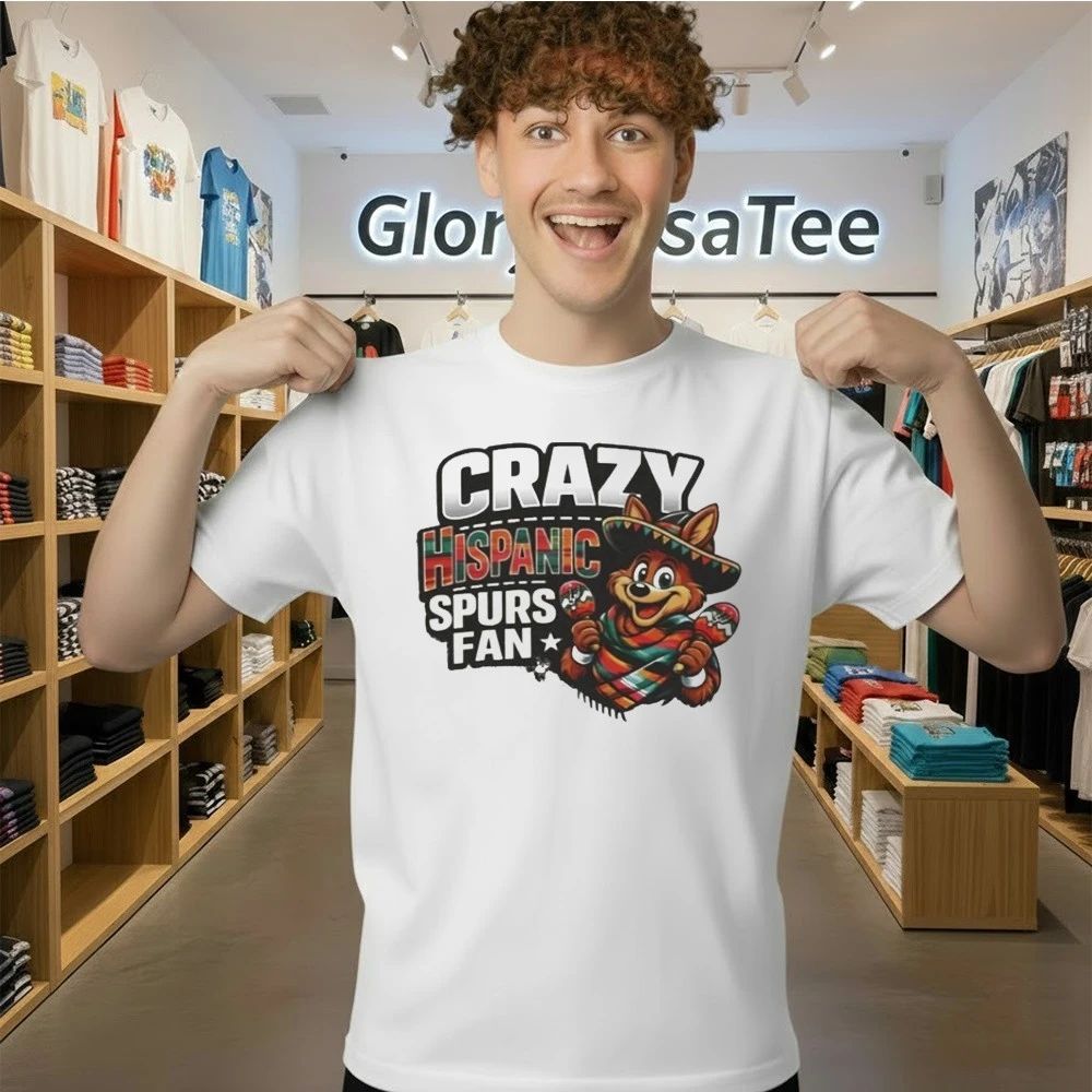 Crazy Hispanic Spurs Fan San Antonio Spurs fan moment Shirt