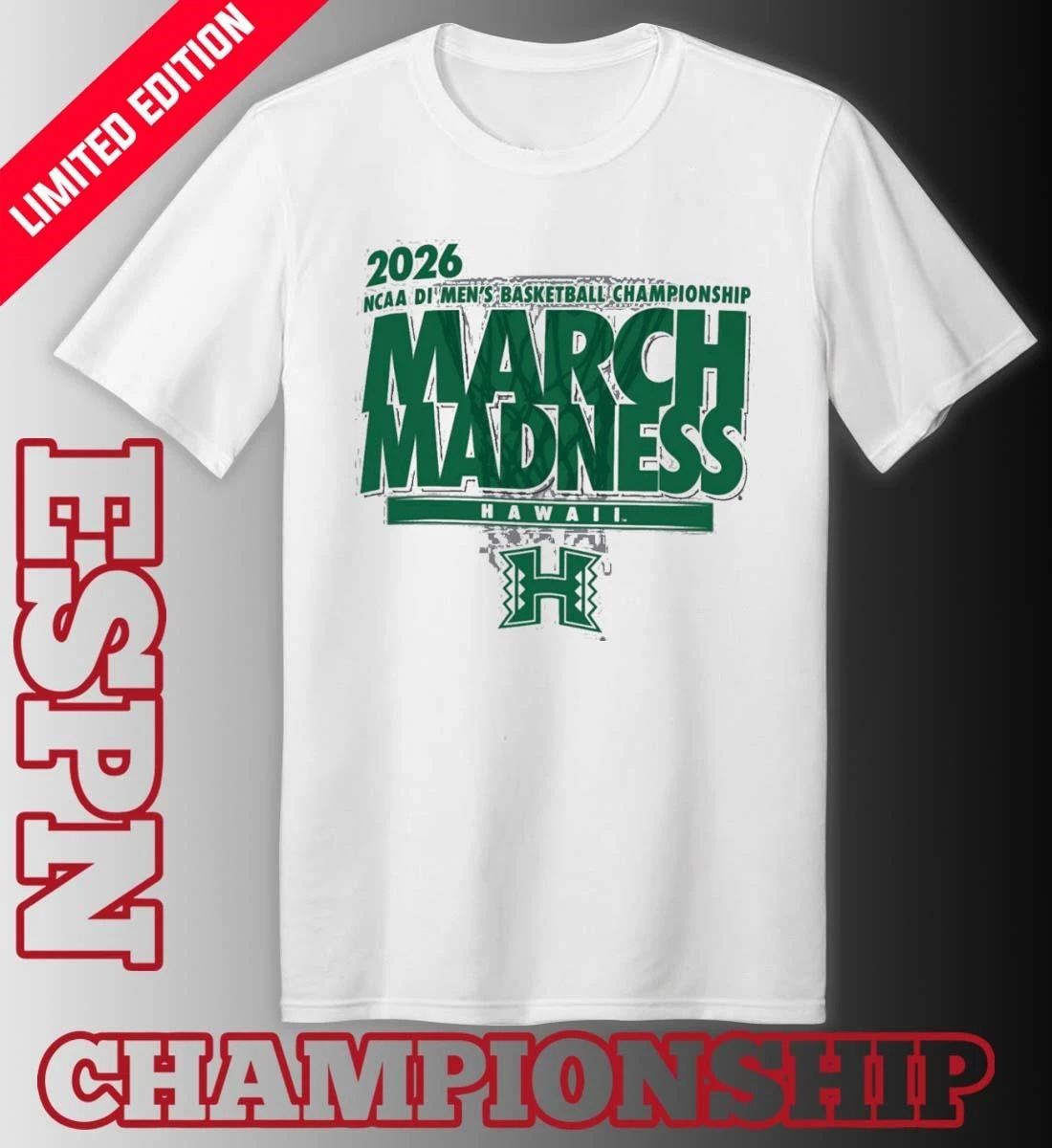 Hawaii Men’s Basketball Single Team NCAA March Madness Shirt