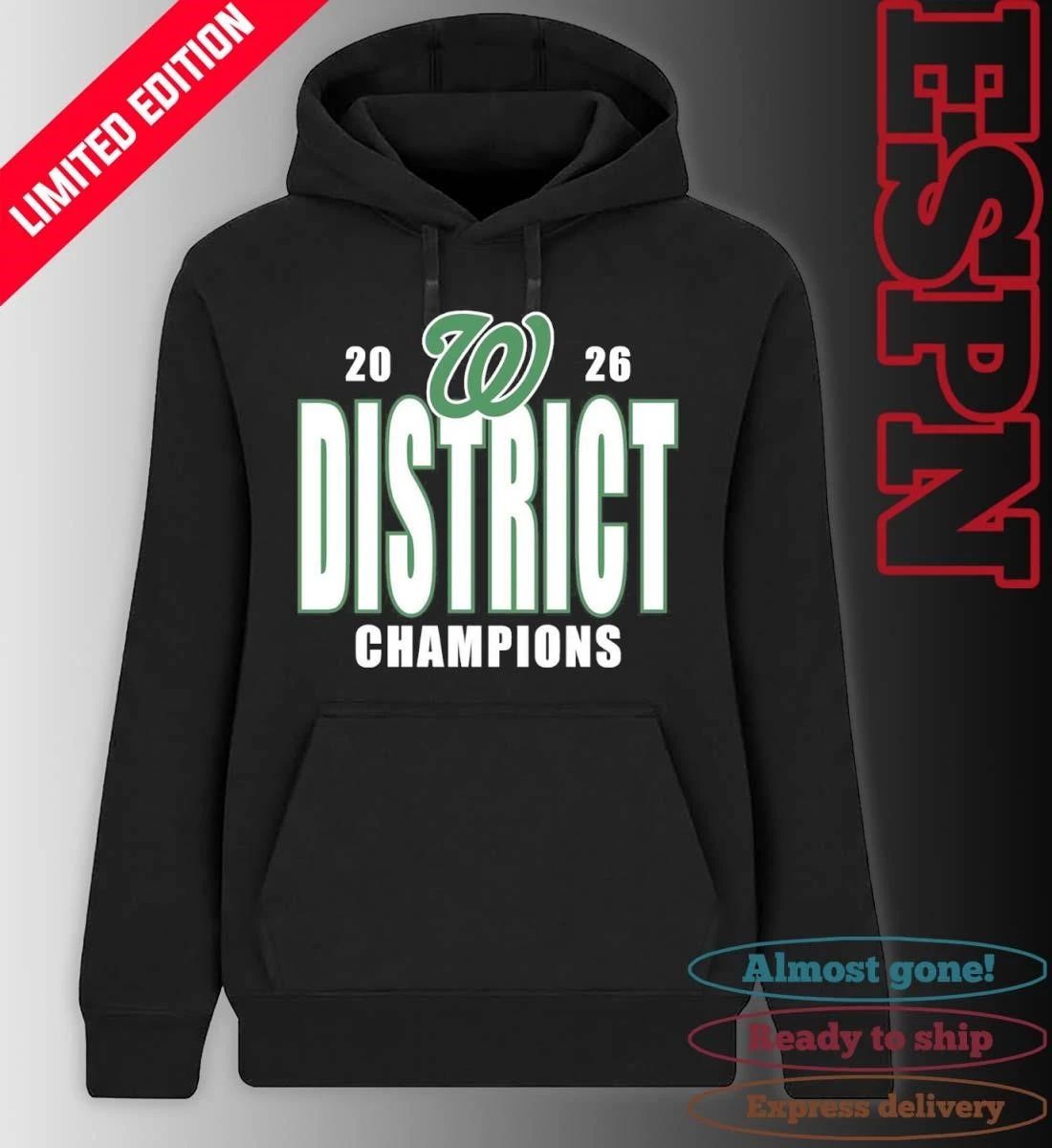 Waxahachie Indians Baseball 2026 District Champions Shirt
