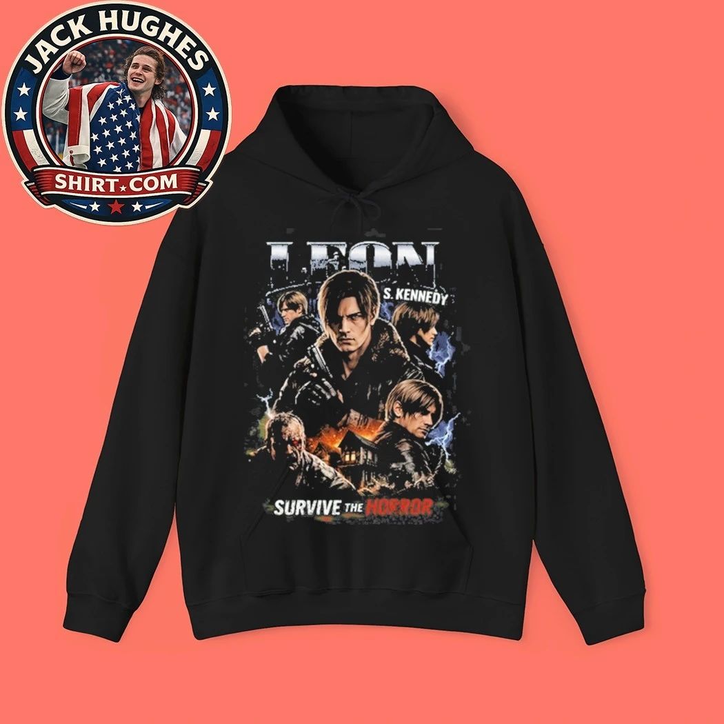 Resident Evil Requiem Leon Kennedy Graphic Shirt