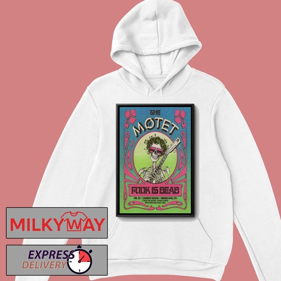 The Motet Nederland Tour On Feb 20 2026 Poster shirt