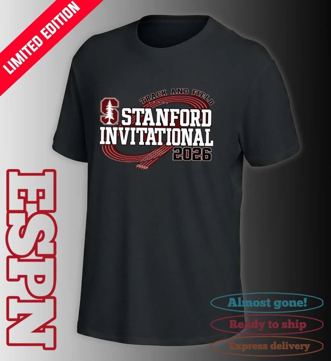 Stanford Cardinals Track and Field 2026 Invitational Shirt
