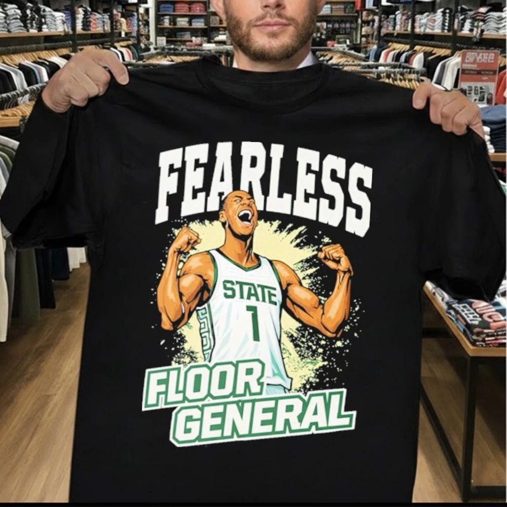 Jeremy Fears Jr Floor General Michigan State Spartans Shirt