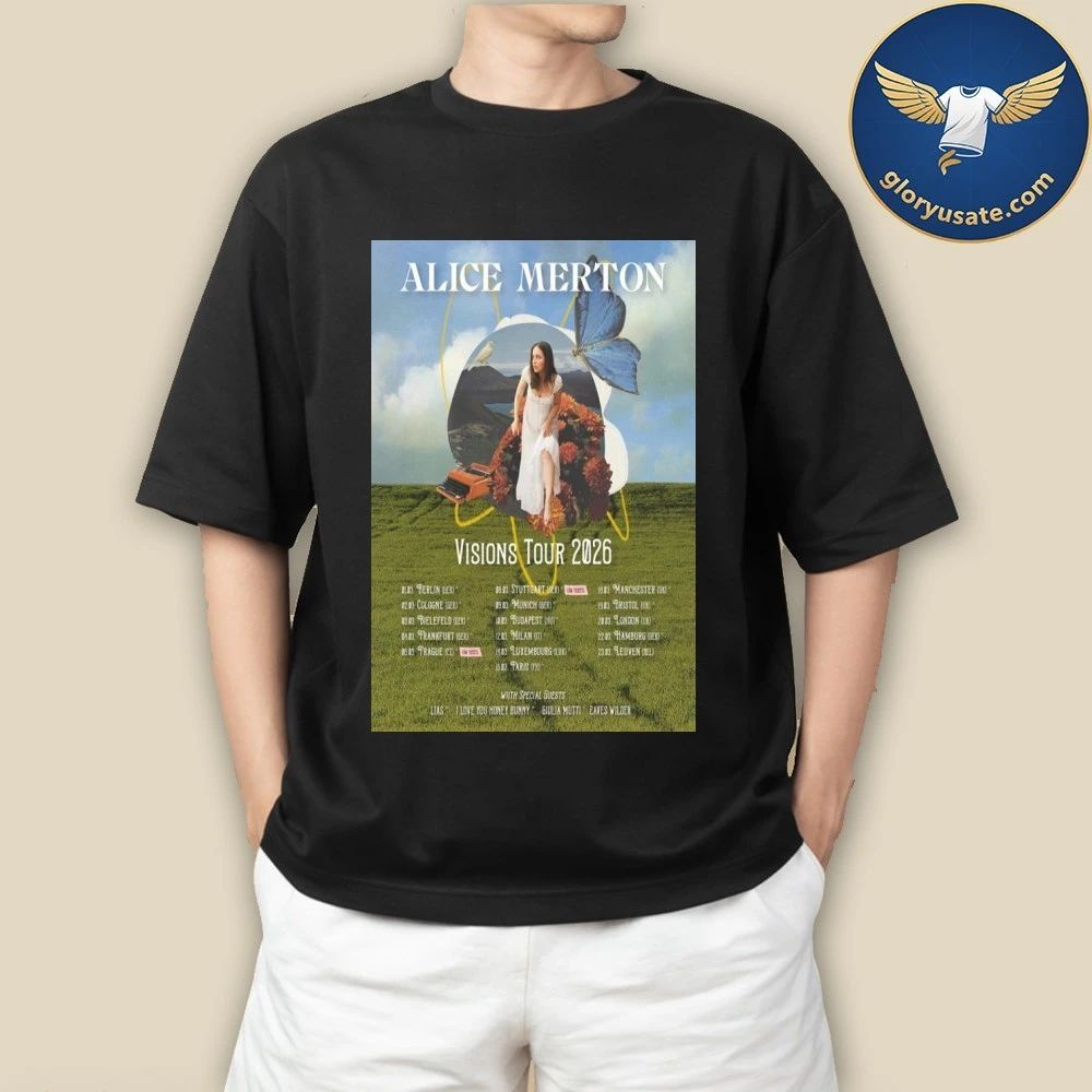 Alice Merton Visions 2026 Tour Poster Shirt