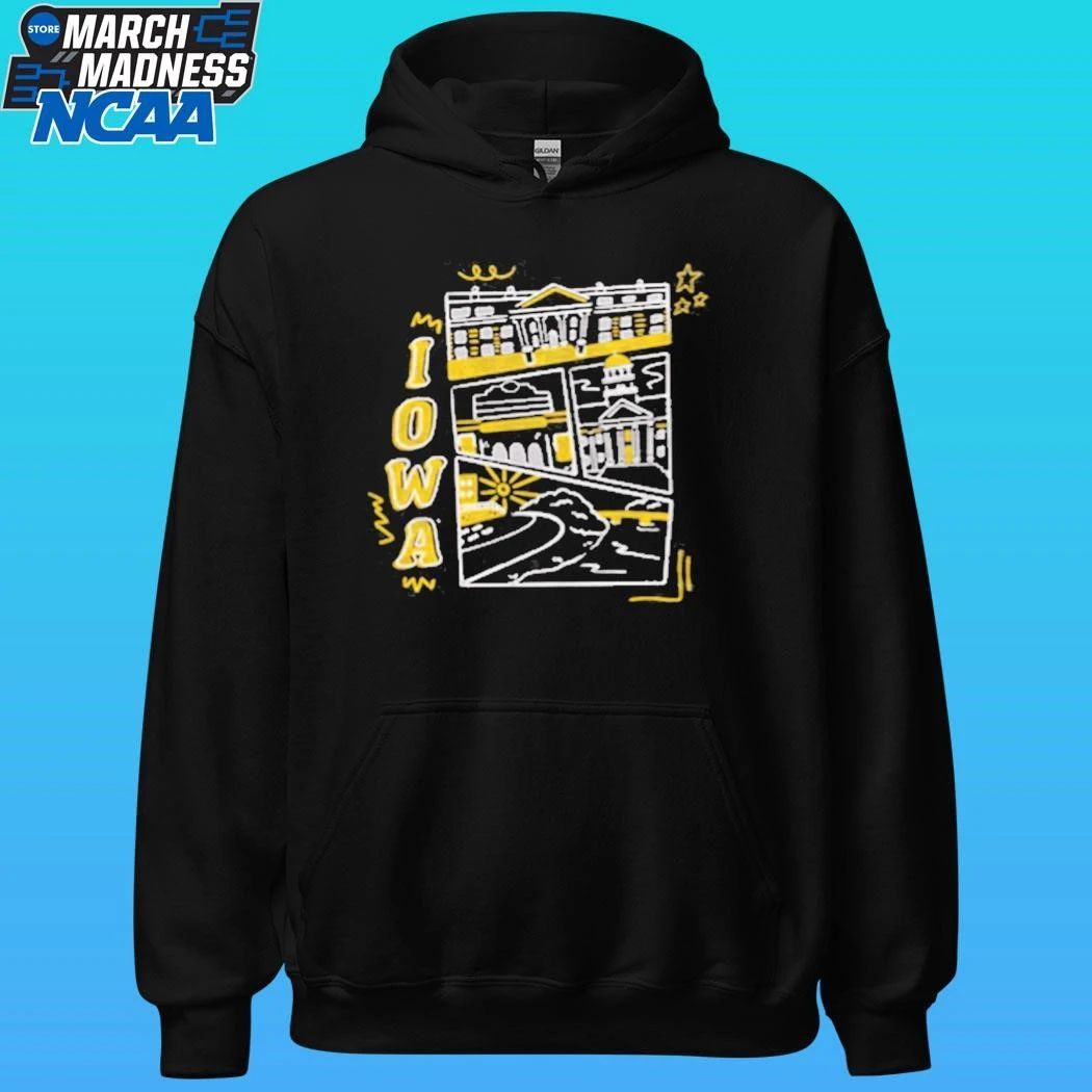 Iowa Campus Landmarks Vintage Shirt