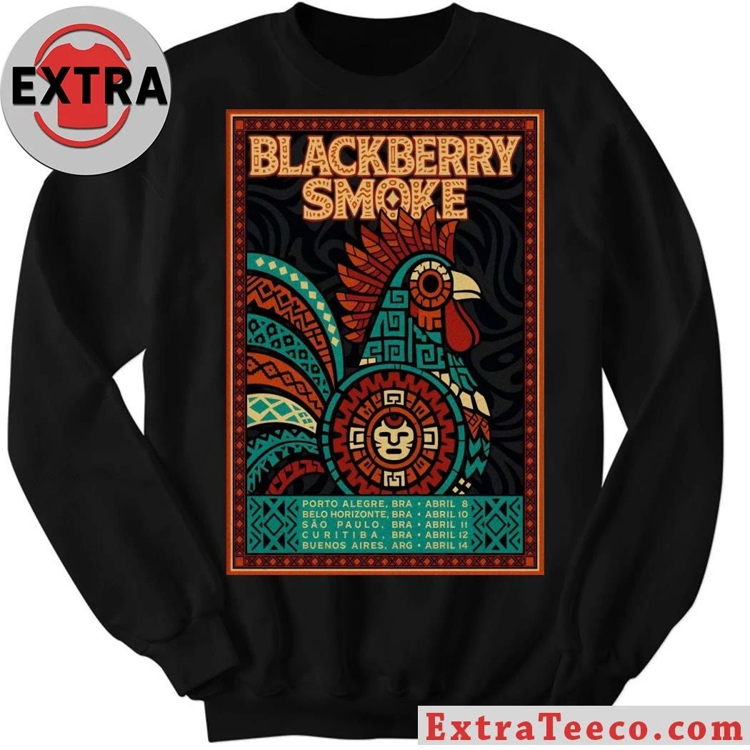 Blackberry Smoke April 2026 Tour Poster Shirt