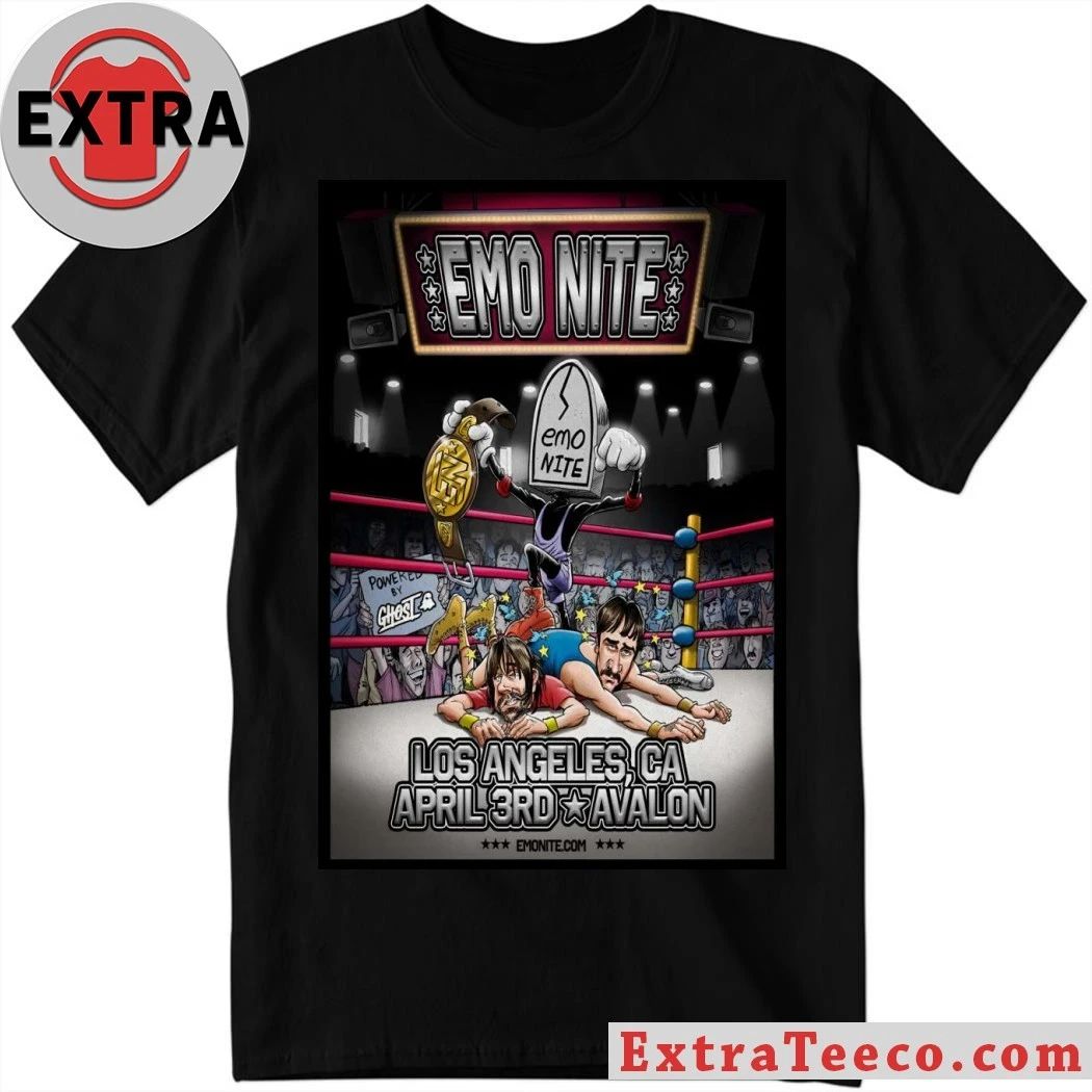 Emo Nite In Los Angeles CA On April 3 2026 Poster Shirt