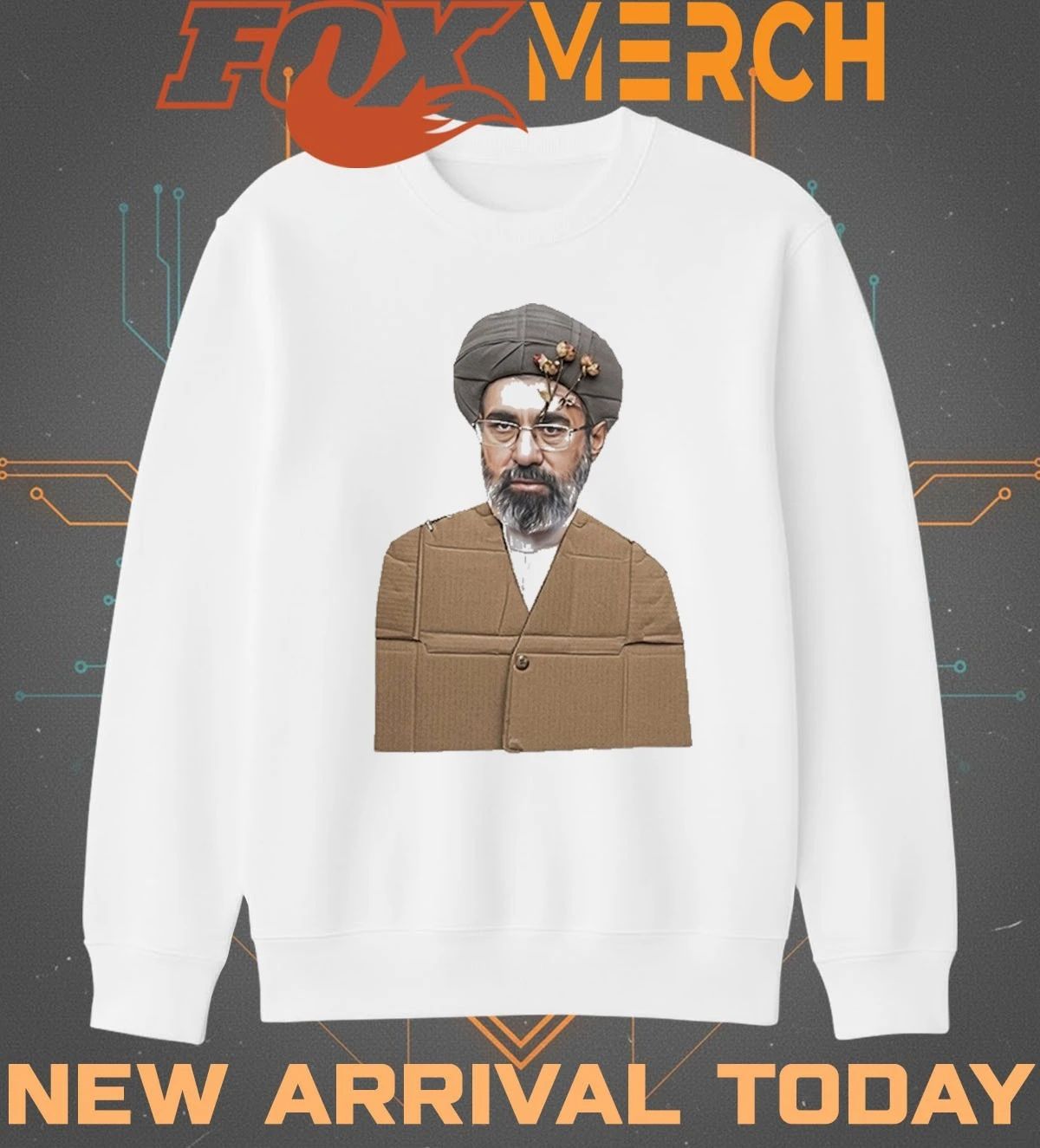 Donald Trump cardboard ayatollah t-shirt