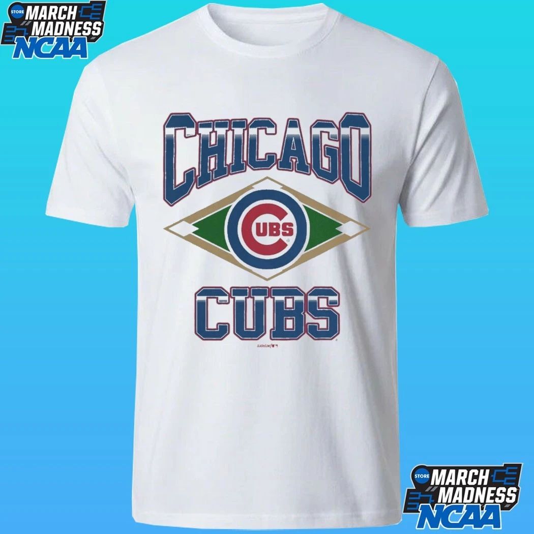 Chicago Cubs Baseball Retro Diamond Shirt