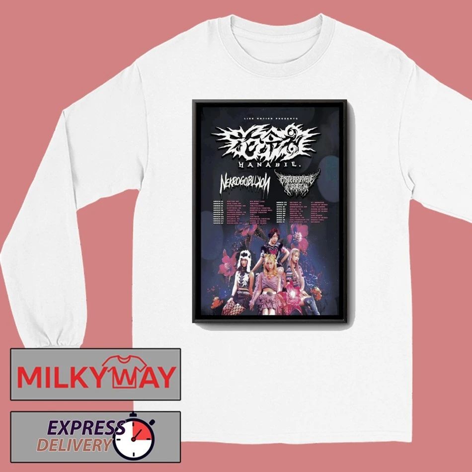 North America Tour 2026 HANABIE Poster shirt