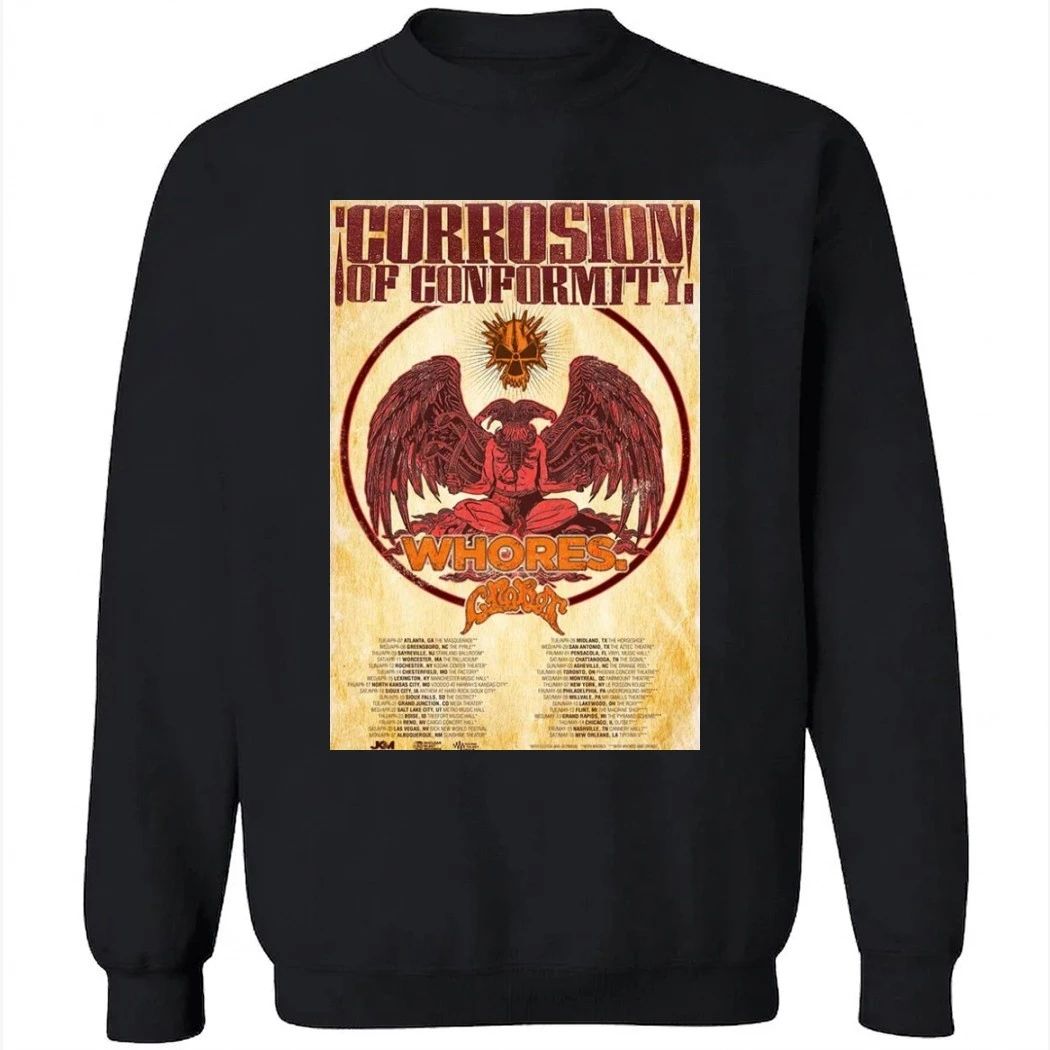 Corrosion of Conformity Tour 2026 Poster Shirt