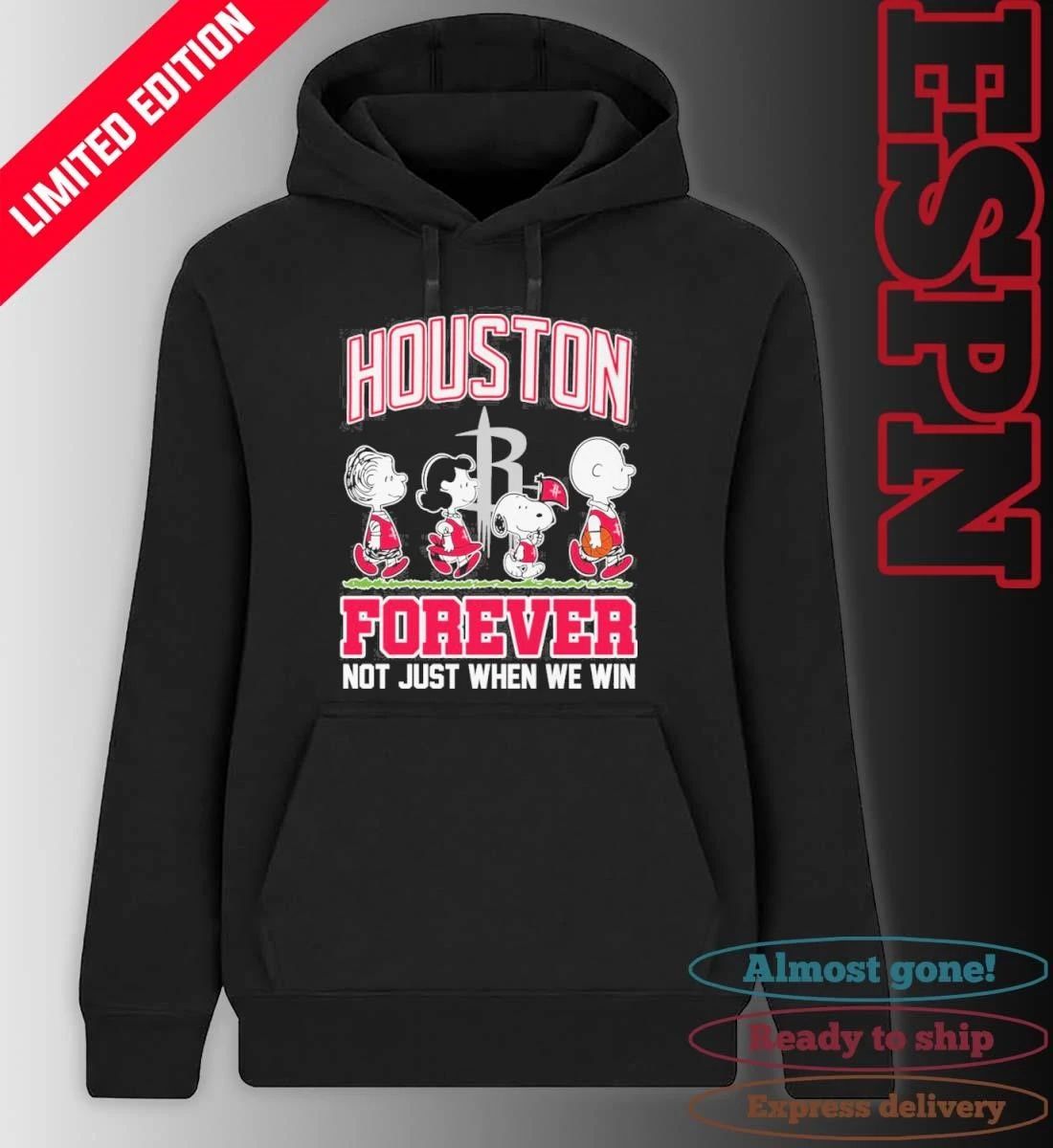 Forever The Peanuts Character X Houston Rockets Shirt