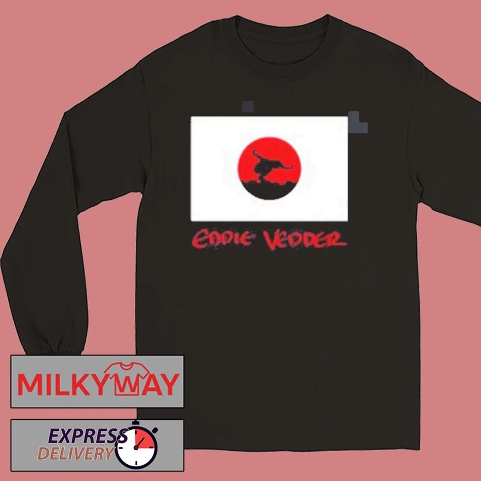 Eddie Vedder Japan 2026 Tour Merch Flag T-Shirt