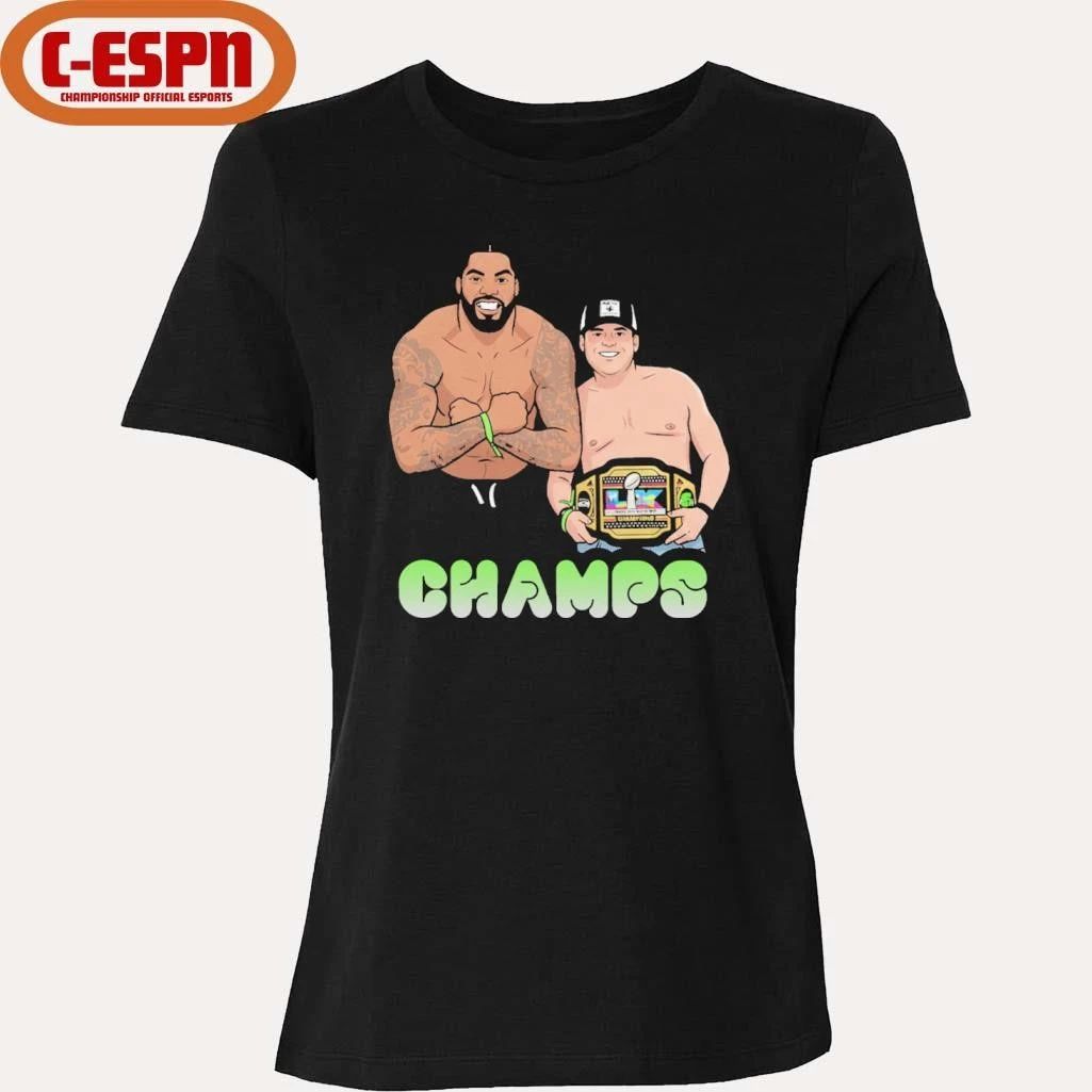 JS & Leo Rock The Seattle Football Champions Belt Shirt