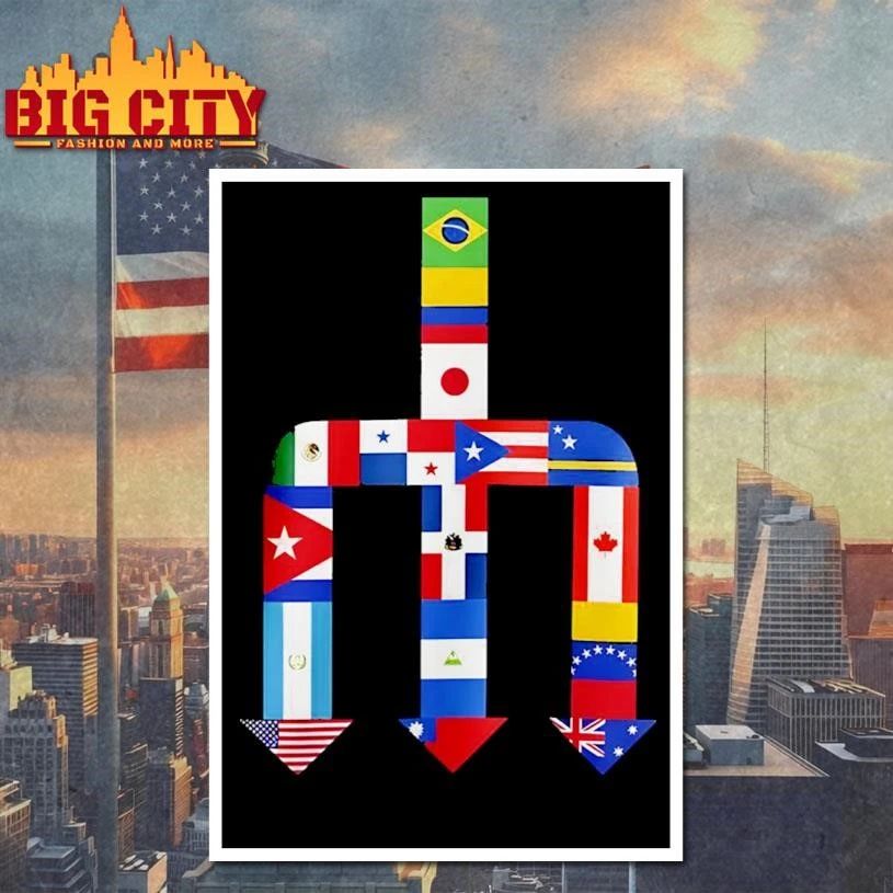 Seattle Mariners The Global Trident Of Flags 2026 Shirt