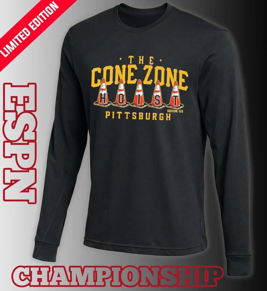 The Cone Zone Pittsburgh Pirates Baseball T-Shirt