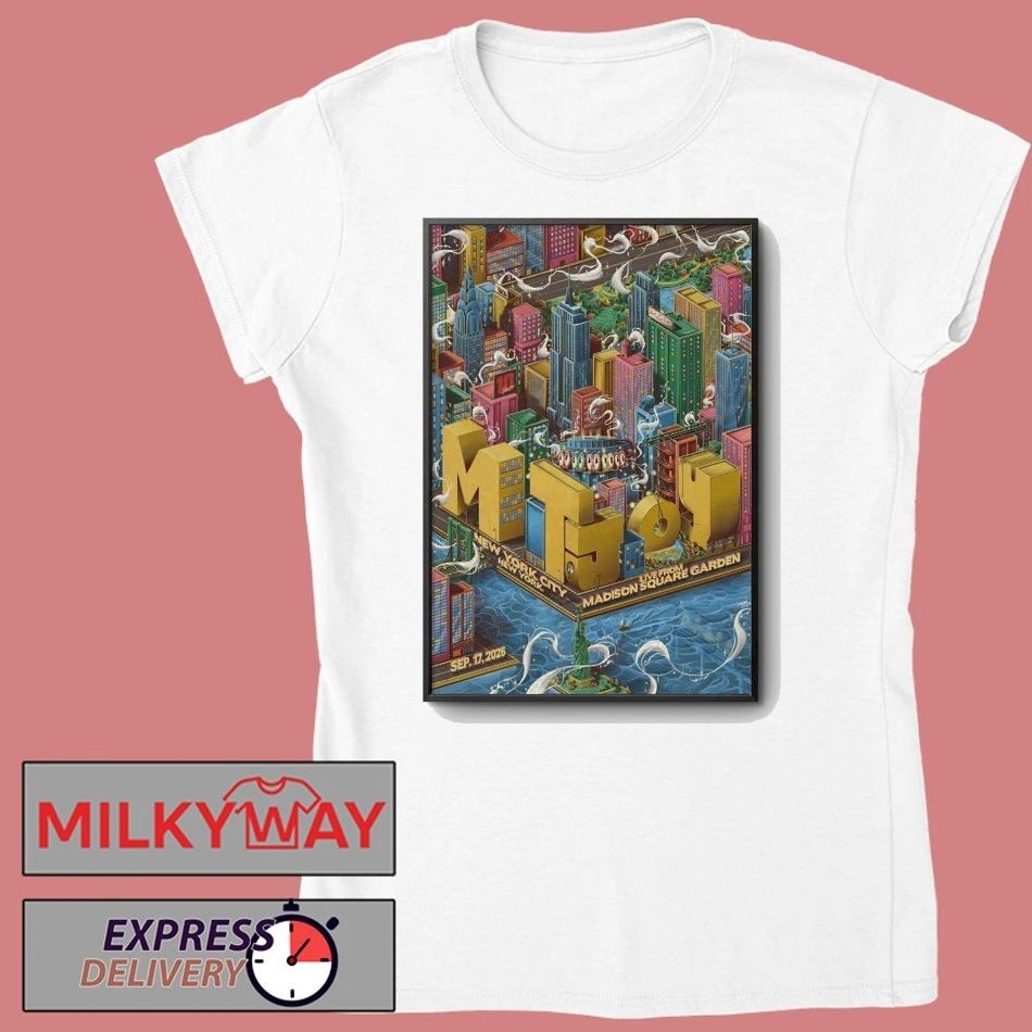 MT. Joy NYC Sep 17 2026 At MSG Poster shirt