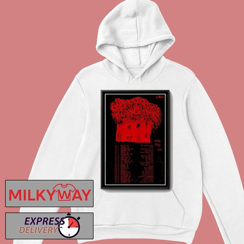 Sanguisugabogg Fall Tour 2025 Poster shirt
