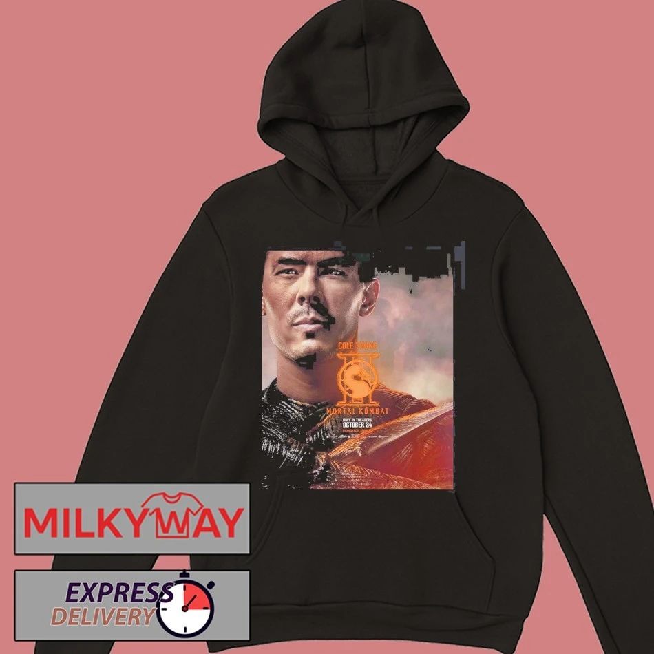 Mortal Kombat II Movie Exclusive Cole Young Character Poster T-Shirt