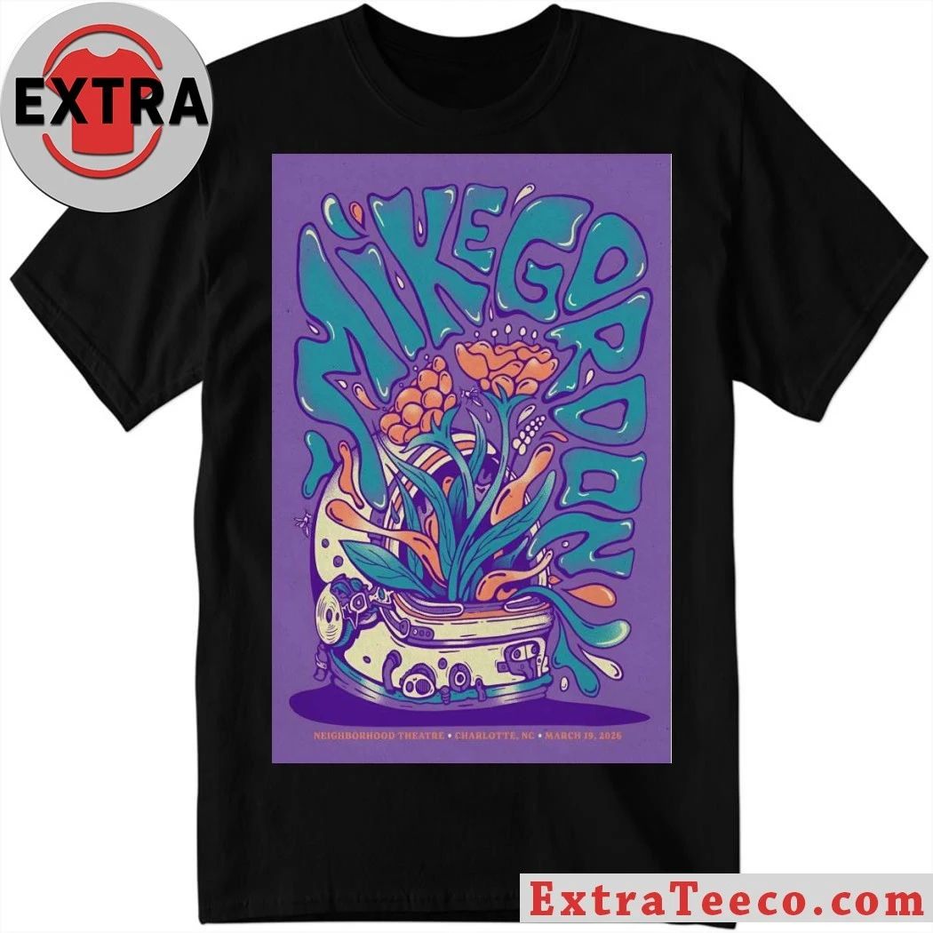 Mike Gordon Neighborhood Theatre March 19 2026 Poster Shirt