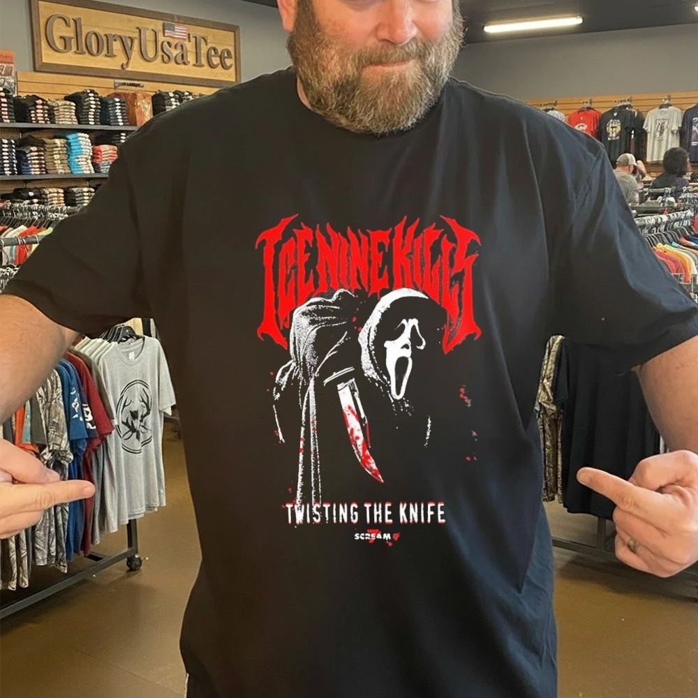 Ice Nine Kills 2026 Twisting The Knife Scream Shirt