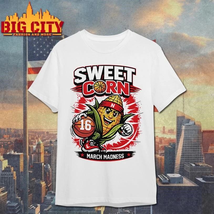 Nebraska Sweet Corn 16 March Madness College Basketball Shirt