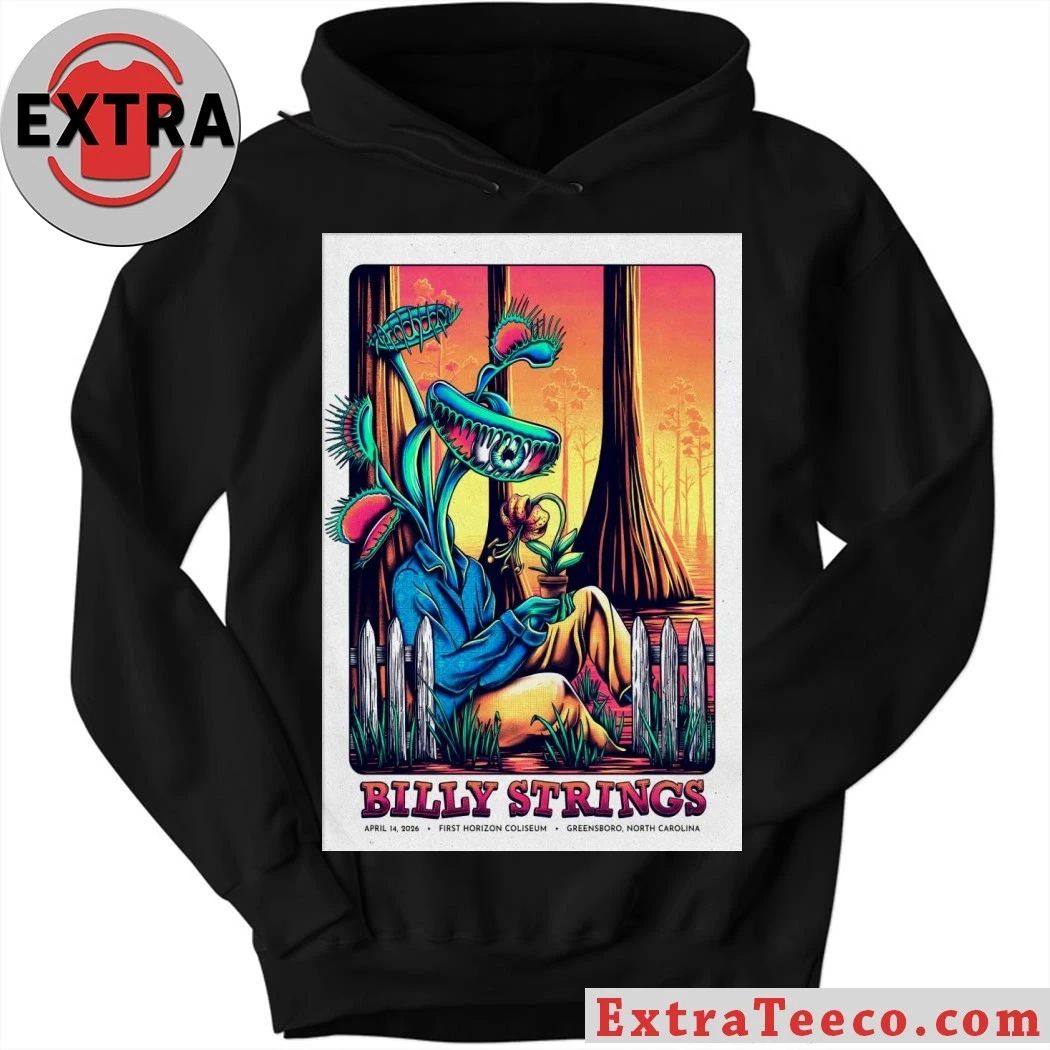 Billy Strings April 14 2026 First Horizon Coliseum In Greensboro NC Poster Shirt