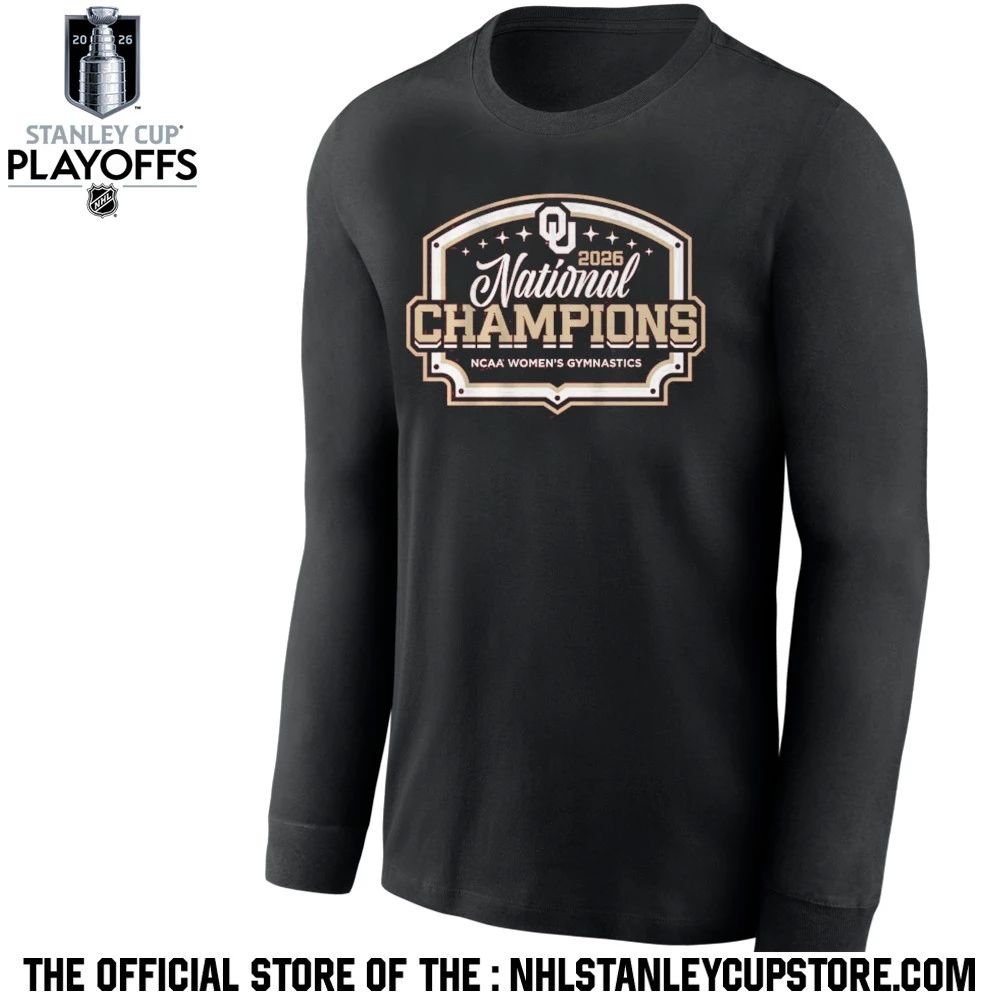 Oklahoma Women’s Gymnastics 2026 National Champions Logo Shirt