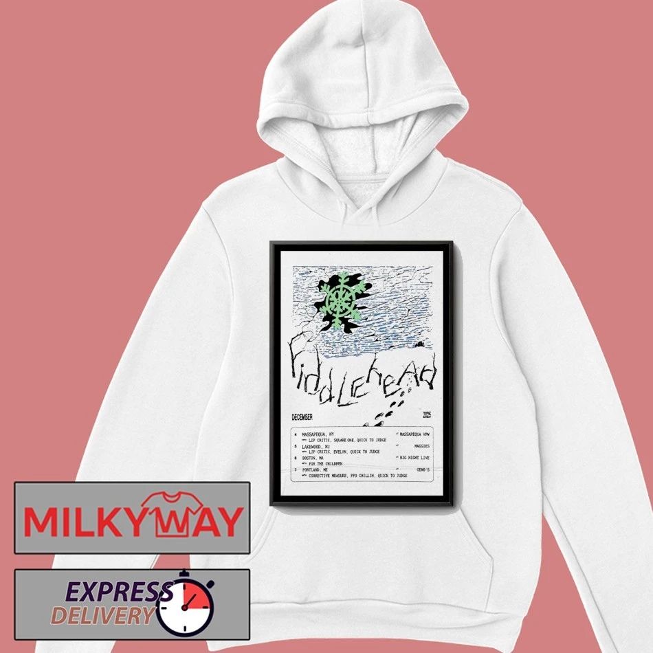 Fiddlehead Tour December 2025 Poster shirt