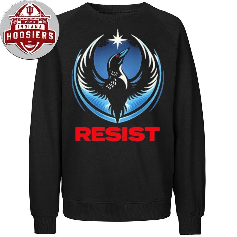 Resist Minnesota Rebel New State Flag Bold Phoenix Freedom Art T-Shirt
