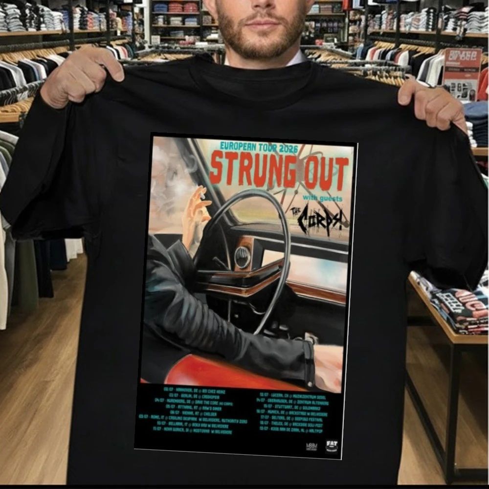 Strung Out European Tour 2026 Poster Shirt