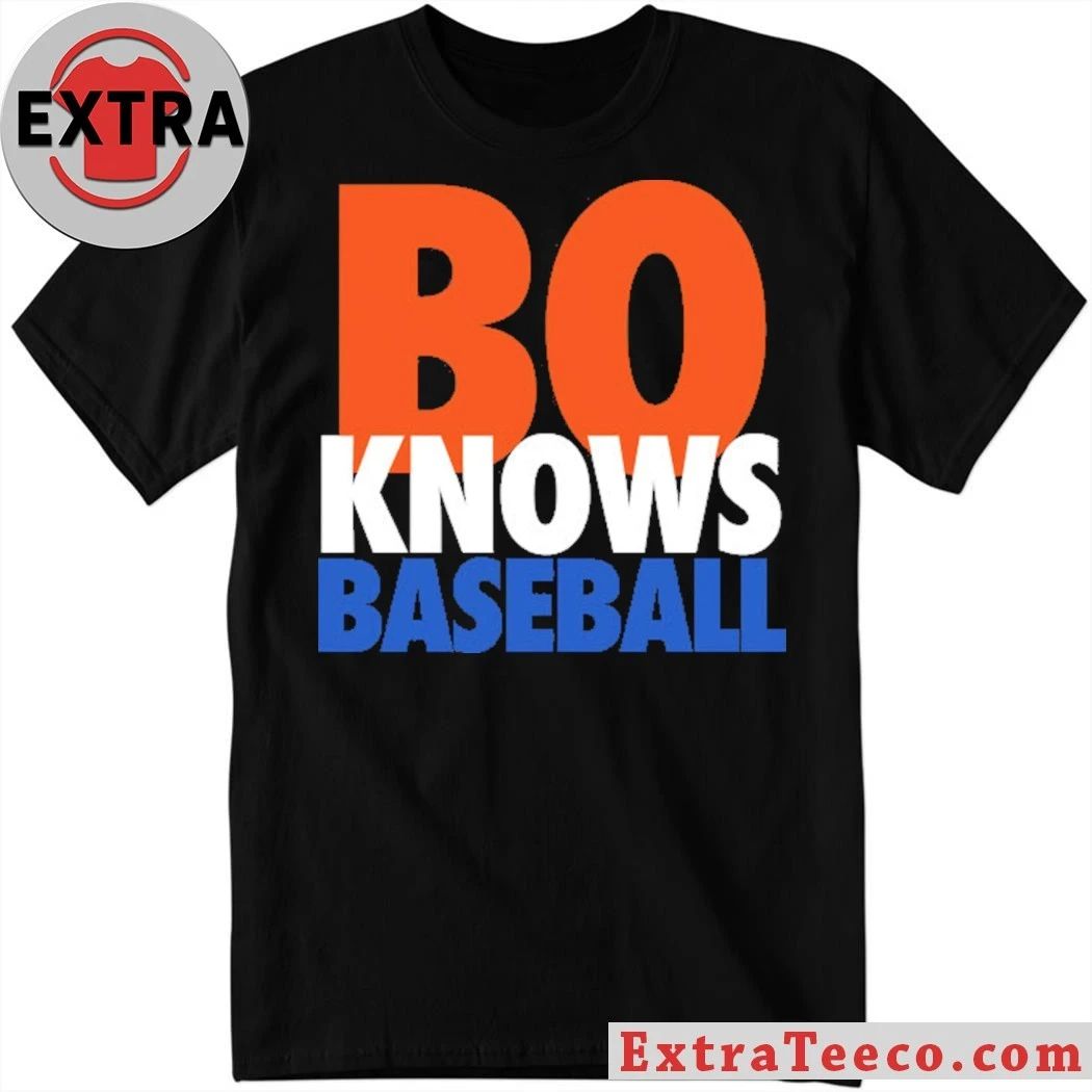 Original Bo Jackson NY Knows Baseball Shirt