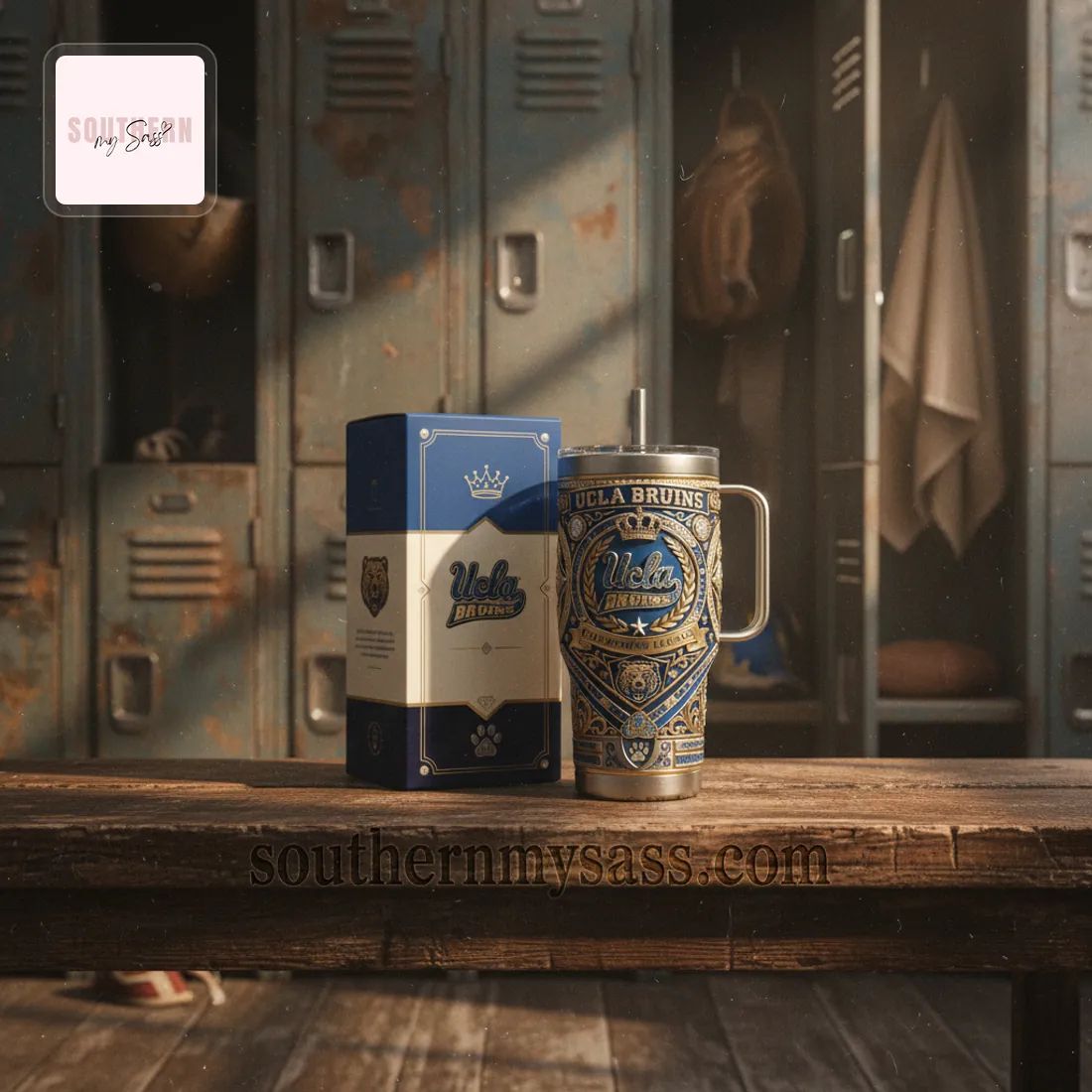 UCLA Bruins Champions’ Legacy Luxury Handled Tumbler