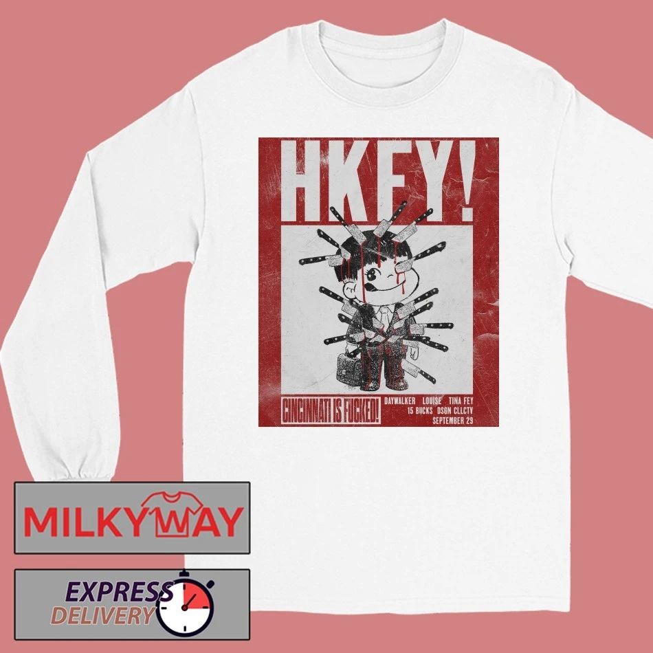 HKFY Hong Kong Fuck You Cincinnati Is Fucked September 29 2025 Cincinnati Ohio shirt