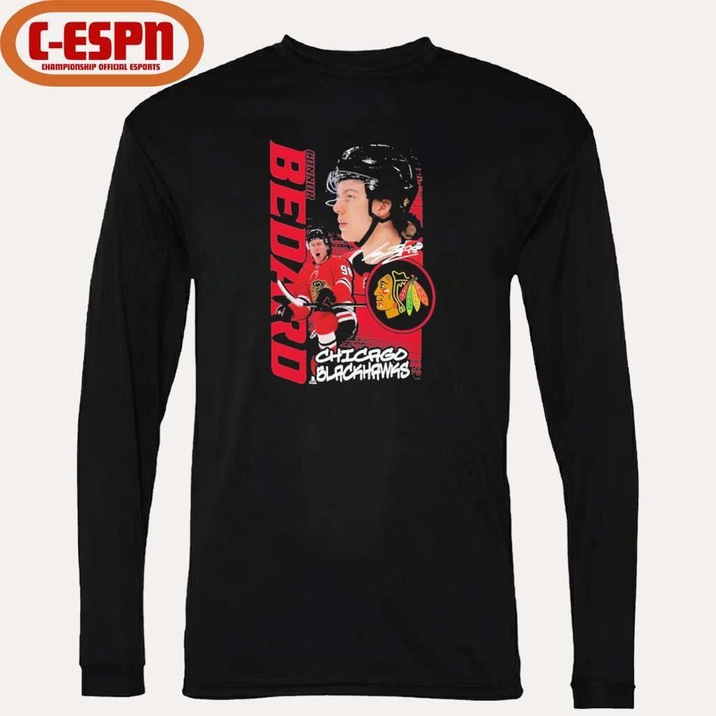 Connor Bedard Chicago Blackhawks Vintage Playmaker T-Shirt