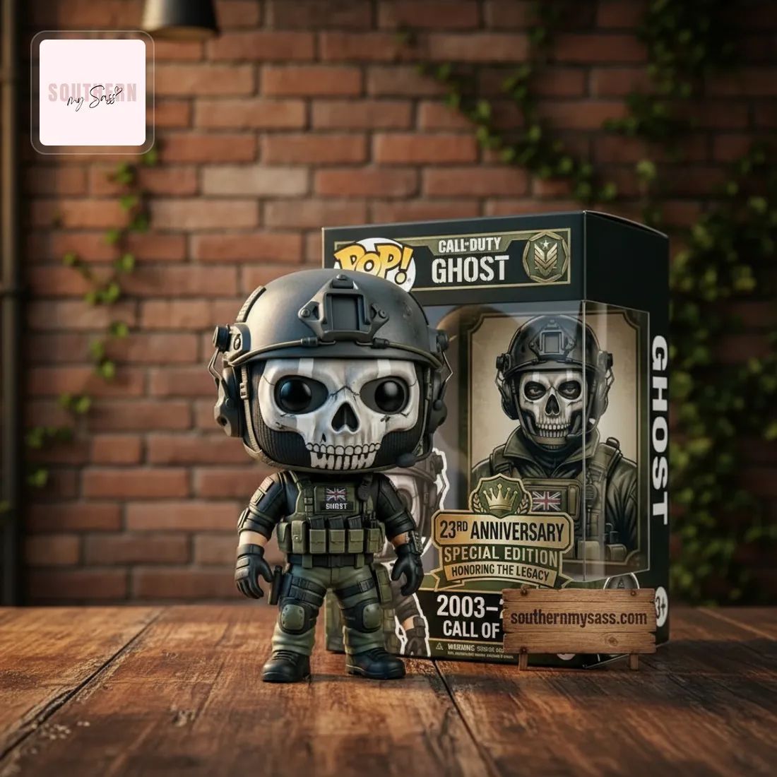 Call of Duty Ghost 23rd Anniversary Special Edition Pop Figure Doll