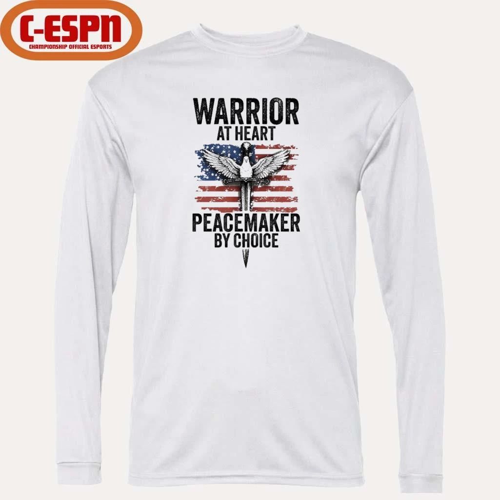 Warrior At Heart Peacemaker By Choice shirt