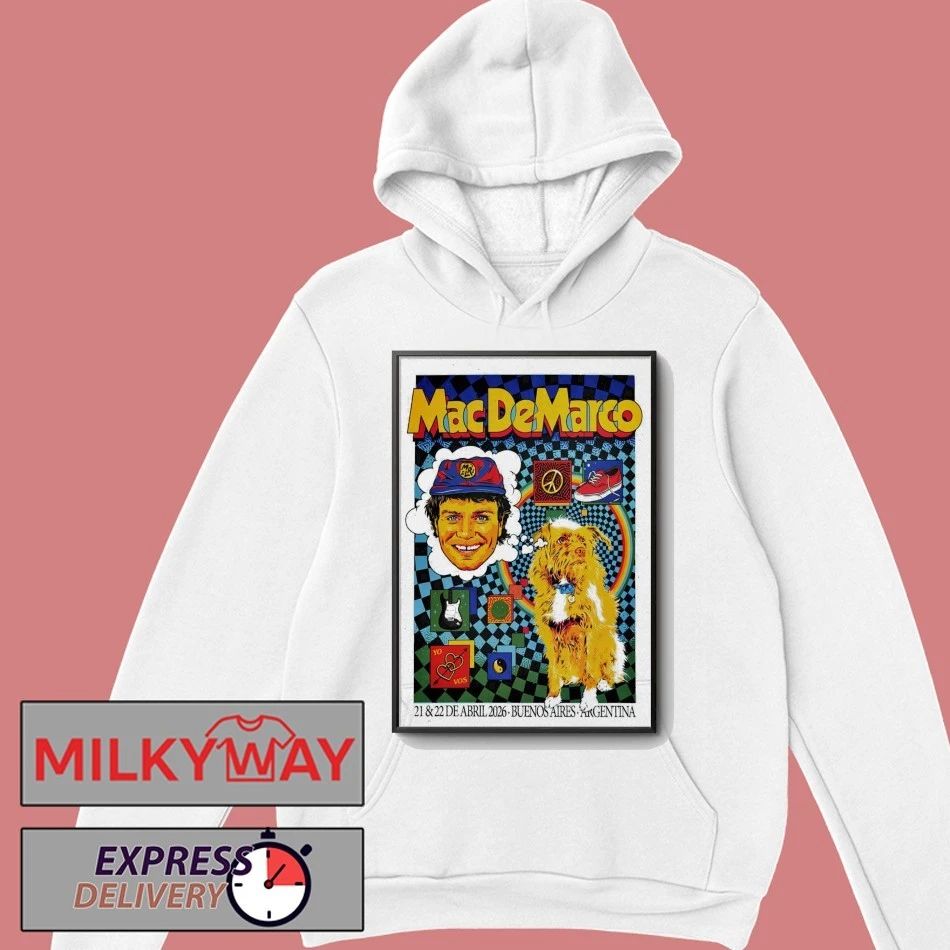 Mac Demarco Buenos Aires Argentina 4 21-4 22 2026 Poster shirt