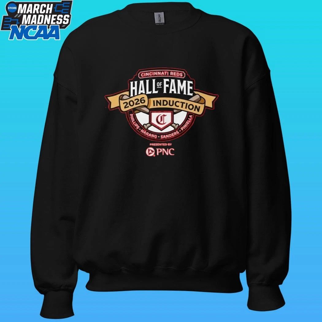 Reds Hall Of Fame Induction Fleece Blanket 2026 Shirt