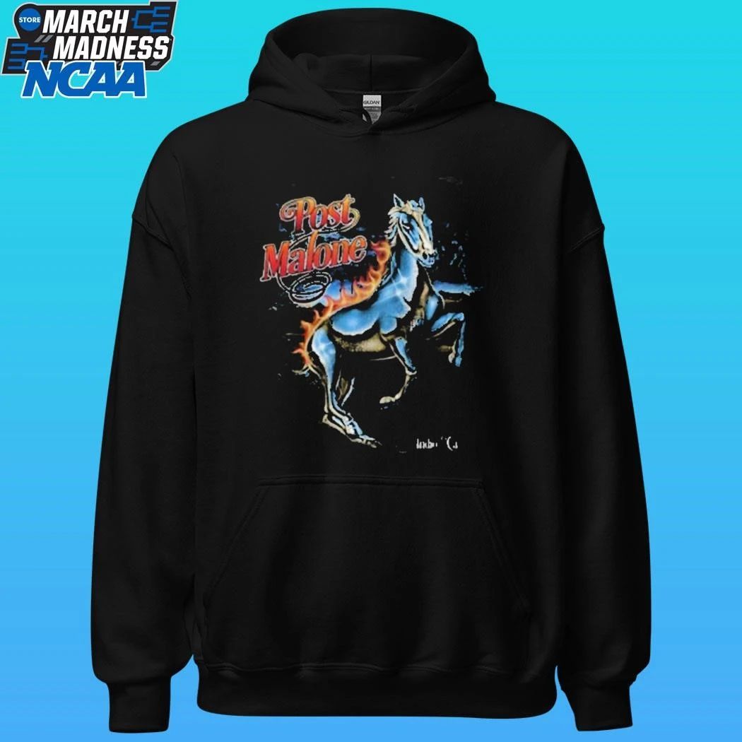 Post Malone Chrome Horse Shirt