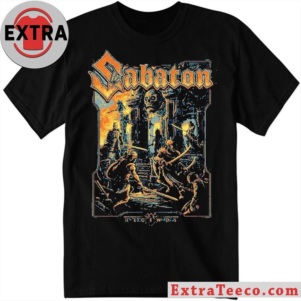 Original Sabaton Legends, a famous Swedish power metal band America 2026 Shirt