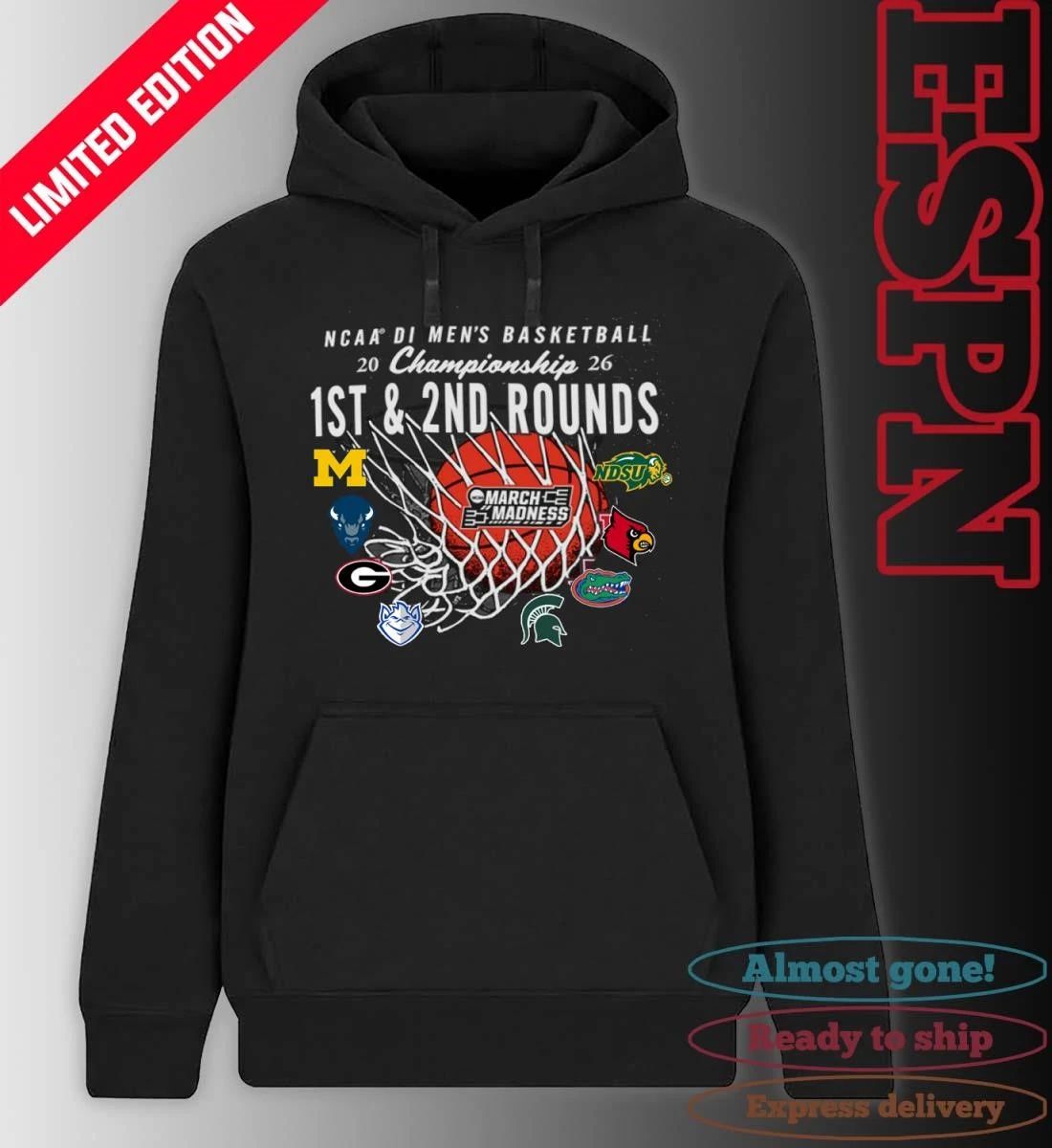 2026 NCAA DI Men’s Basketball 1st, 2nd Rounds – Buffalo Shirt