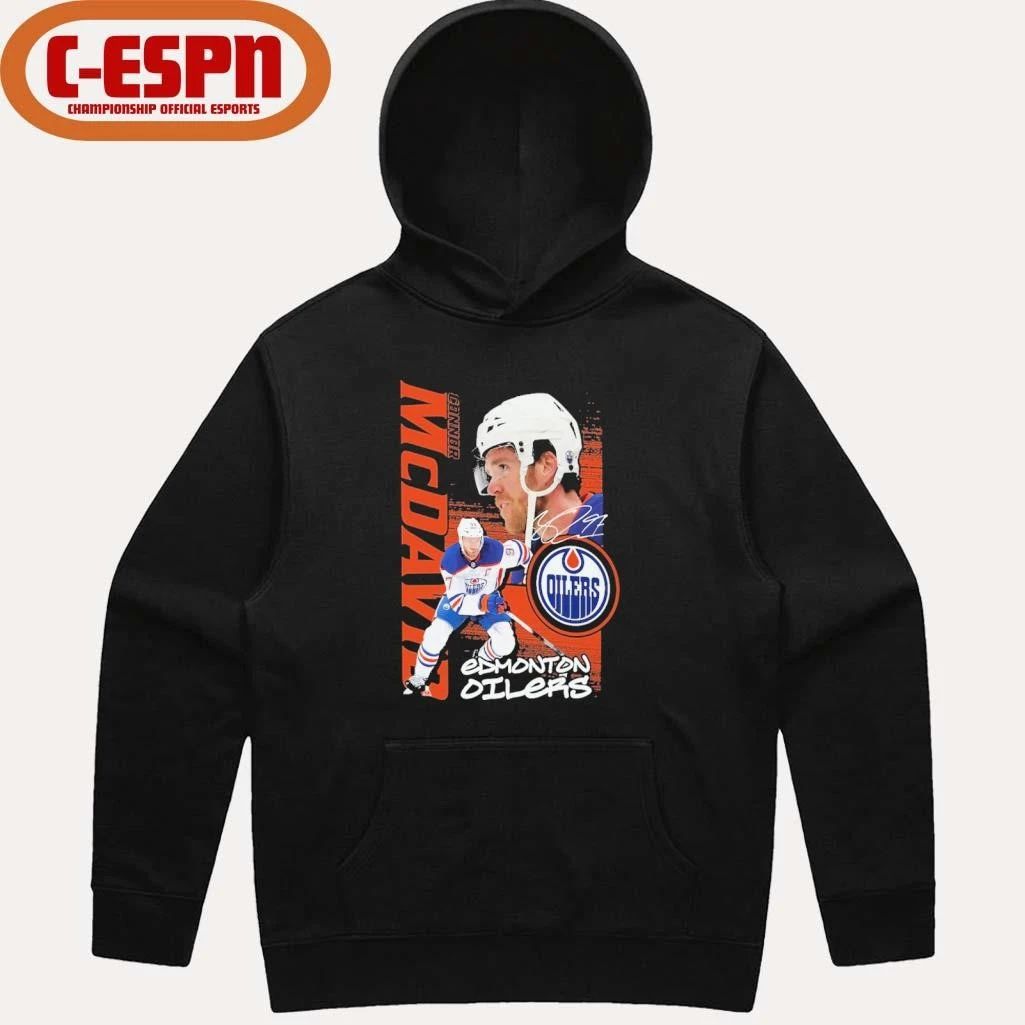 Connor McDavid Edmonton Oilers Vintage Playmaker T-Shirt