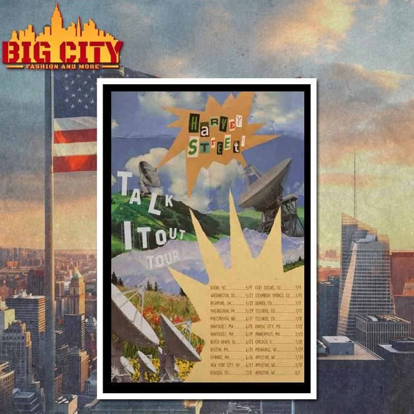 Harvey Street Talk I Tout Tour 2026 Poster Shirt
