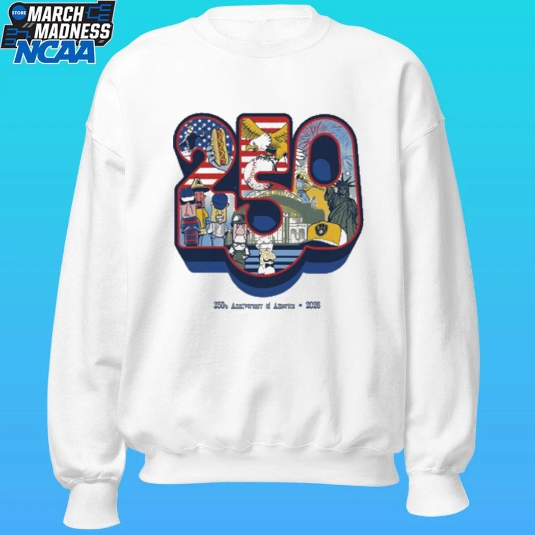 Brewers 250th Anniversary Of America 2026 Shirt