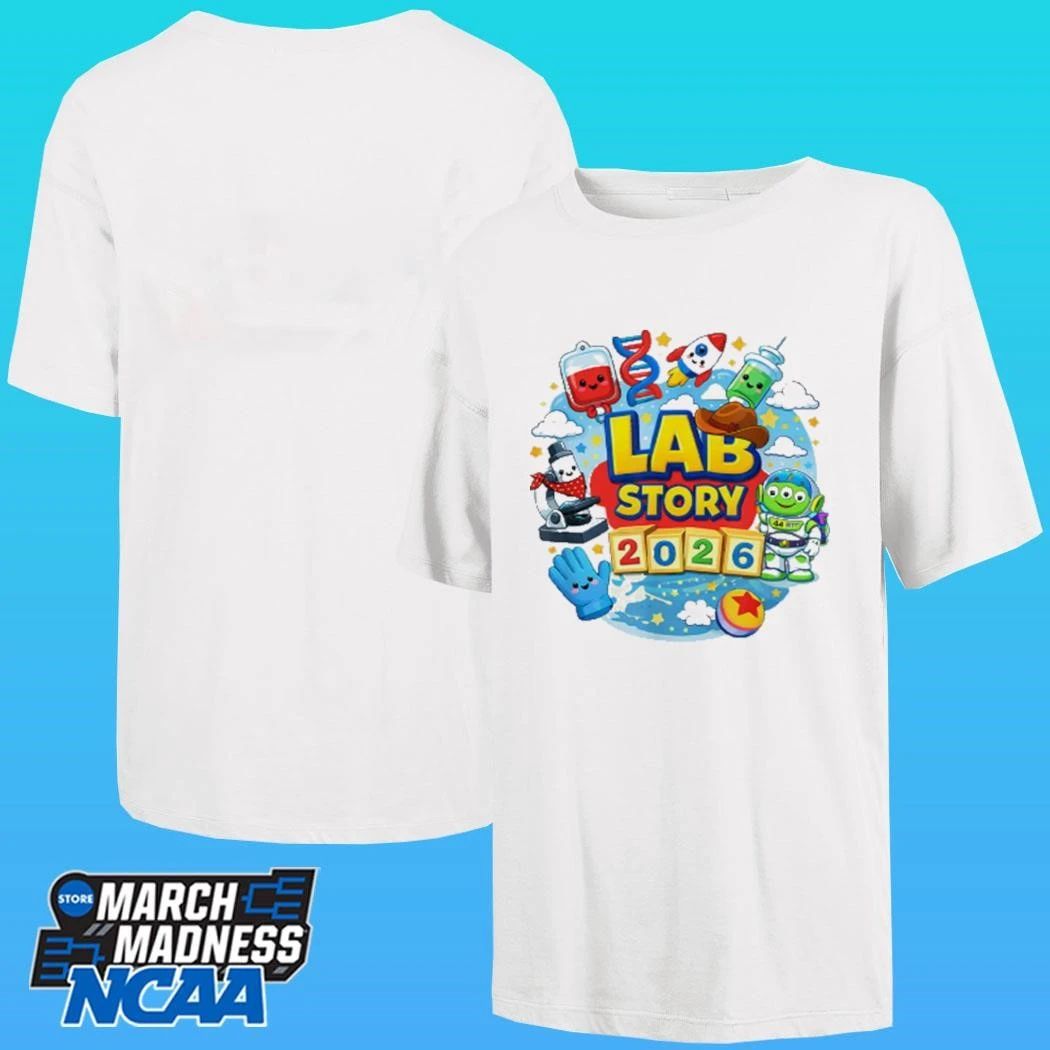 Lab Story Day Funny Cartoon Design 2026 Shirt
